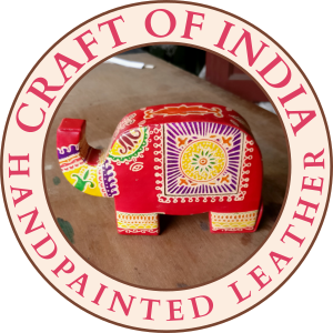 Craft of India- Handpainted Leather